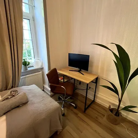 Daire Cozy Oasis & Near Fairgrounds Frankfurt am Main