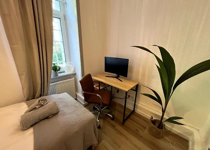 Lägenhet City Apartment Central & Near Fairgrounds Frankfurt am Main